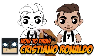 How to Draw Ronaldo | Cartooning Club Tutorial