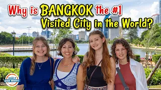 WHY IS BANGKOK THE #1 VISITED CITY IN THE WORLD !?! 🇹🇭😳 Food, Shopping & More| 197 Countries, 3 Kids