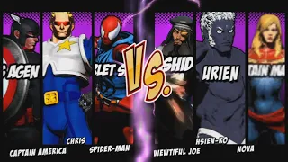 UMVC3 - MODS SETS #2! (SCARLET SPIDER/CAPTAIN COMMANDO/US AGENT/RASHID/CAPTAIN MARVEL/URIEN)