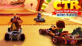 CTR: Nitro-Fueled Online - Arriving first is not enough to win | Insane Races Without Items #36