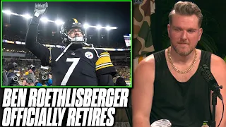 Ben Roethlisberger Retires After 18 Seasons As A Steeler | Pat McAfee Reacts