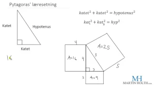 Matematikk 1P- Geometri - Pytagoras læresetning