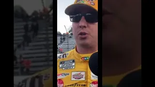 Angry Kyle Busch
