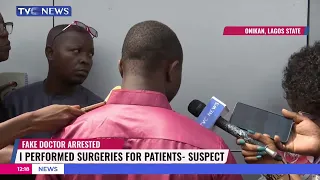 Police Parade Alleged Fake Medical Doctor, Seal Hospital