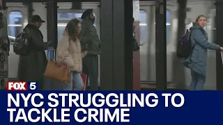 NYC struggling to tackle rising subway crime, homelessness