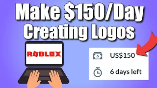 Make $150 Per Day Creating Logos Online (FREE)! | How to Make Money Online