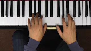 C Major Scale Fingering (1 Octave, Hands Together) - Piano