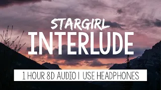 The Weeknd - Stargirl Interlude ft. Lana Del Rey | 1 Hour (Tiktok Song + Sped Up + 8D Audio)