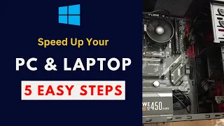 Fix your Slow Computer - 5 Easy Steps - Windows 10 (2024): Speed Up your PC