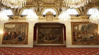 Behind the scenes as France's presidential palace gets a makeover