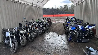 I Saved 27 Motorcycles From The Crusher!