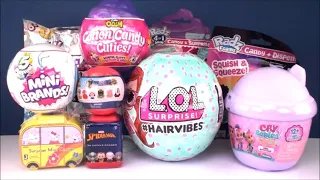 Unboxing LOL Surprise HairVibes Cry Babies DOLLS Peppa Pig and More Toy Reviews