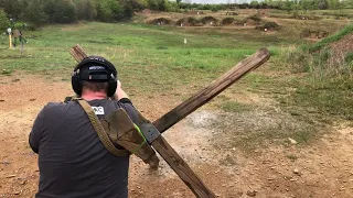 Sean shooting stage 5 at PNTC 2gun 4/27/24