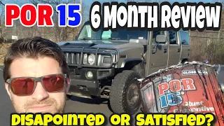 POR15 Rust Preventative 6 Month Review - Flying Wheels -