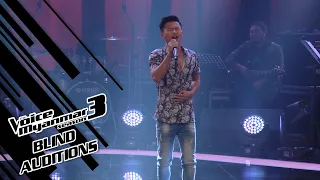 Aung Pi: "When I Was Your Man" - Blind Auditions - The Voice Myanmar Season 3, 2020
