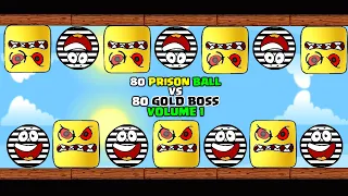 RED BALL 4: 80 PRISON BALL VS 80 GOLD BOX 'Fusion Battle' SHORT GAMEPLAY BOSSES VOLUME 1