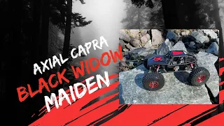 Axial Capra Black Widow Maiden Run