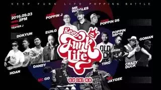 Soul bin vs. Dokyun - Quarter final @Keep funk life vol.1
