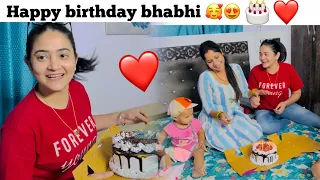 bhabhi ko birthday par mila surprise 😍❤️🎂|| Vlog || Sibbu Giri