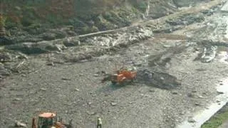 Boscastle ,Cornwall after the flood