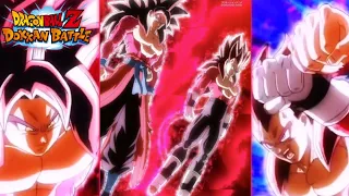 DBZ Dokkan Battle Heroes Celebration- TUR SSJ4 Limit Breaker Goku & Vegeta Super Attack Concept