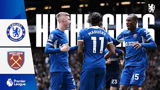 Chelsea 5-0 West Ham | HIGHLIGHTS - Jackson scores a double to seal the win | Premier League 23/24