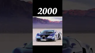 Bugatti Evolution (1910-2022)#shorts #viral