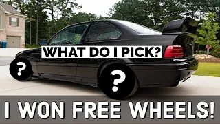 I Won a Raffle For A Free Set Of APEX WHEELS! ARC 8 vs EC7 vs FL5 vs SM10?? || Turbo E36 [Ep. 15]