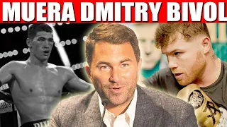 EDDIE HEARN REVELA EL AUDAZ RECLAMO DE CANELO : LA REVANCHA SERÁ EL DÍA QUE MU3R4 DMITRY BIVOL