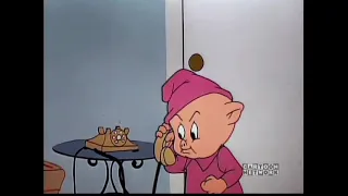 Looney Tunes- Porky in a scammy hotel.