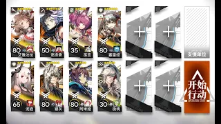 8 OP Annihilation 4 with Mudrock+Rosmontis+Guard Amiya Showcase 【Arknights CN】【アークナイツ】【明日方舟】