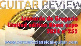 Review Leonardo de Gegorio REG 2024 www.concert-classical-guitar.com