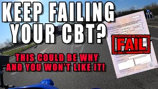 Keep Failing Your Motorcycle CBT? | This Could Be Why, You Won't Like it!