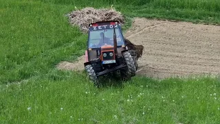 Zetor 5245 - Ot'o se! (EXTREMNA vožnja stajnjaka)