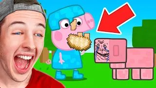 Try NOT To LAUGH *MINECRAFT PEPPA PIG EDITION*