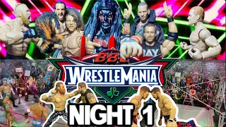 BBE WRESTLEMANIA 3 NIGHT 1! FULL SHOW (WWE Action Figure figfed)