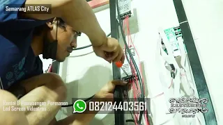 Pemasangan Videotron Permanen di Kota Semarang.