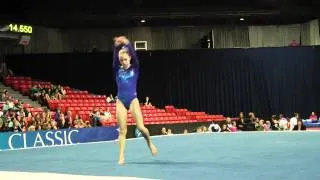 Nicole Lehrmann -- Floor Exercise -- 2012 U.S. Secret Classic