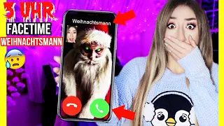 SCHREIBE & FACETIME niemals mit echten SANTA CLAUSE WEIHNACHTSMANN um 3 UHR NACHTS allein zu HAUS