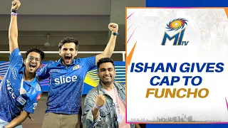 Ishan Kishan interacts with Funcho & Viraj Ghelani | Mumbai Indians | #Shorts