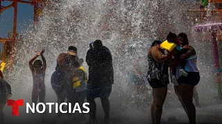 La nueva ola de calor, a punto de romper récords | Noticias Telemundo