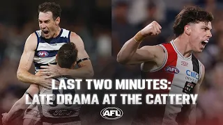 Last Two Minutes: Geelong v St Kilda | Round 1, 2024 | AFL