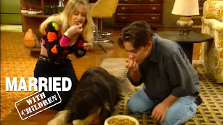 Bud & Kelly Eat Dog Food! | Married With Children