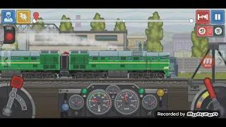 работаю машинистом 2тэ116 в Train simulator 2D (часть 2)