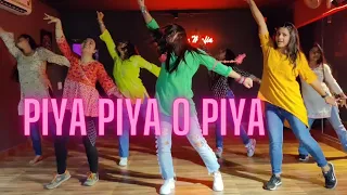 piya piya o piya | Easy Wedding Choreography | Girls Group Dance | Bride Team Dance