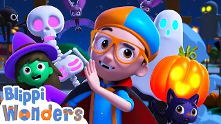 Blippi's NEW Halloween Music Video! | Blippi Wonders | Educational Cartoons for Kids