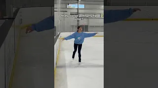 flip jump progress! ❄️⛸️🧊#figureskating #iceskating #figureskater #iceskater #skating #olympics