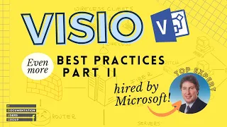 Network Diagramming | Microsoft Visio Automation Tips & Tricks ft. David Cuthbertson  (Part 2 of 2)