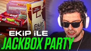 GÜLME KRİZİNE GİRDİK | Ekip ile The Jackbox Party Pack | Hype