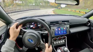 2022 Subaru BRZ Premium Automatic - POV Track Test (Road America)